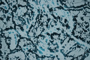 The albedo effect: Networks of melt ponds create darker areas on the otherwise-reflective surface of sea ice. The result? Whereas the white surface of the sea ice reflects solar radiation, the darker melt ponds absorb it. More advanced models of the evolution of melt ponds over the polar summer could help researchers improve long term projections of sea ice melt, and better understand the role of sea ice in Earth's climate system.