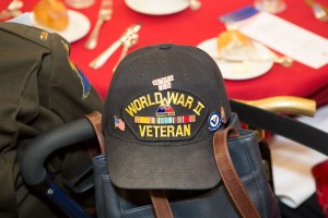 World War II veteran hat