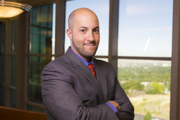 The University of Utah College of Social Work Assistant Dean Dr. Eric Garland.